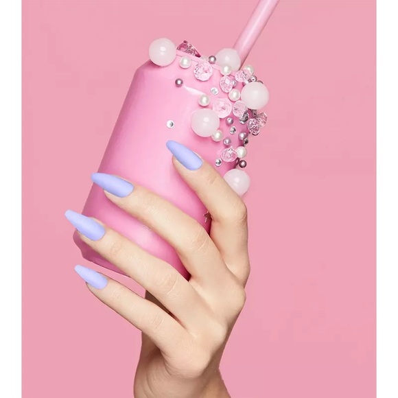 NWT Light Purple Matte Long Press On Nails - Picture 4 of 11